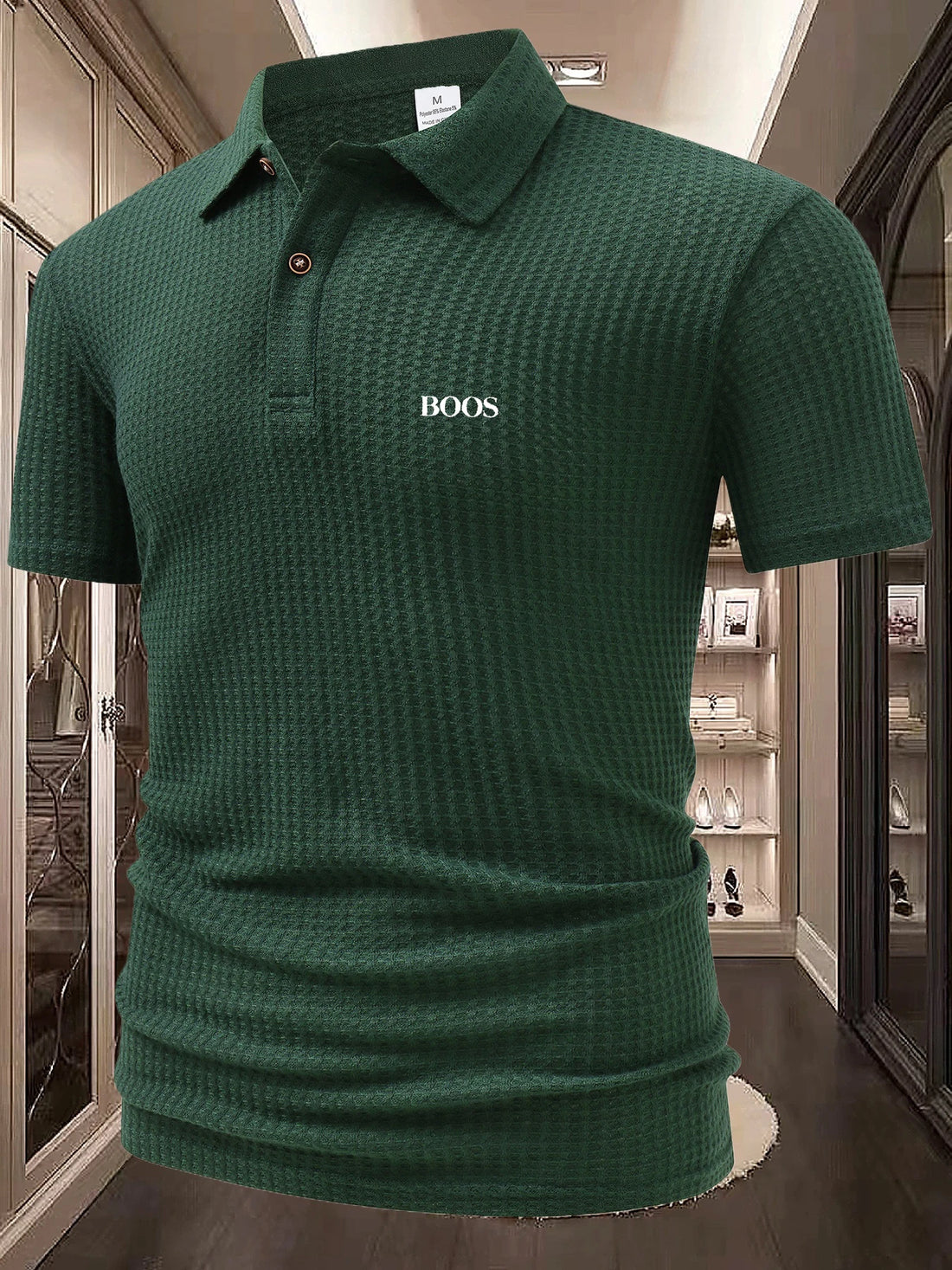 Short sleeved polo shirt men's spring and summer new T-shirt casual minimalist top