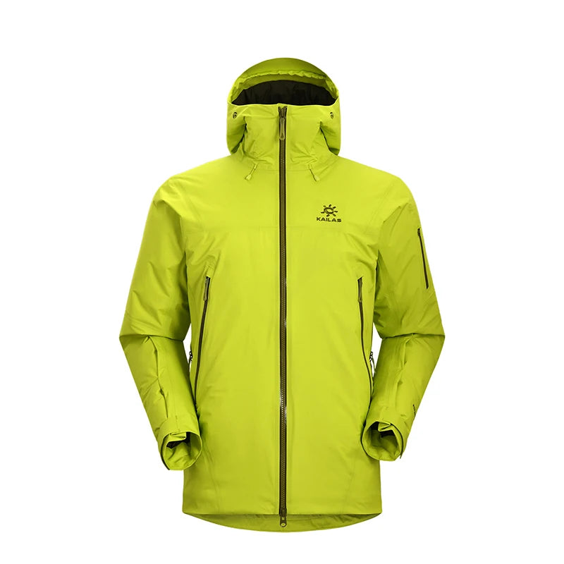 KAILAS Bogda Plus Hardshell  Thermal Hooded jacket Outdoor Waterproof And Windstopper Hiking Jacket KG2441118