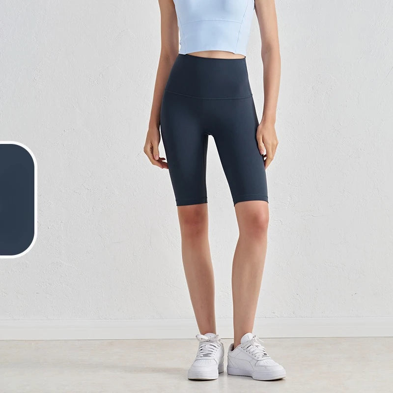 New 35 Colors Naked Feeling Yoga Pants High Waist Seamless Leggings Sport Women Fitness Gym Leggings With Pocket - ATFH
