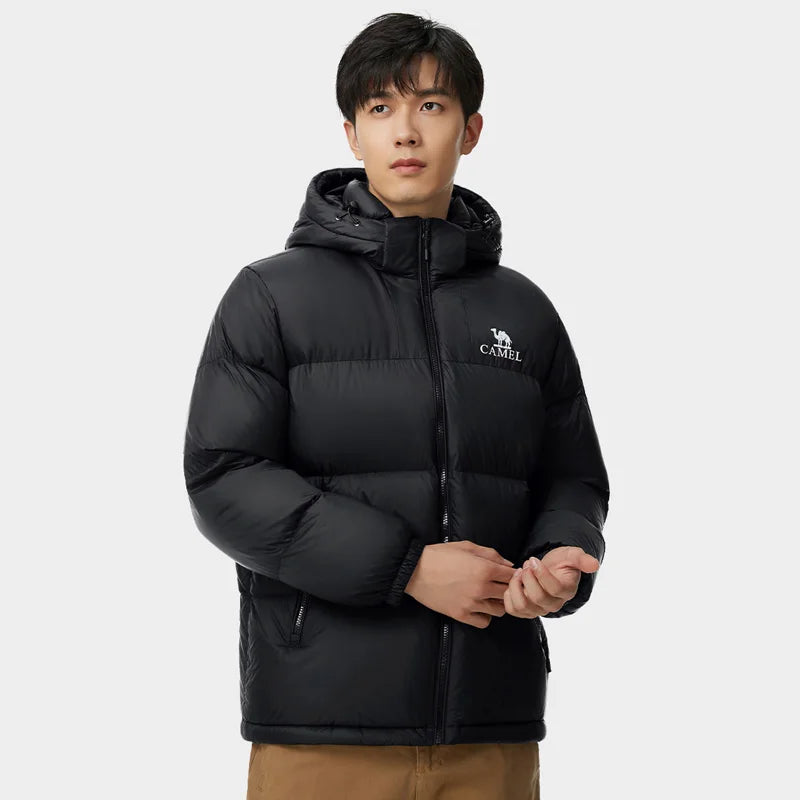 GOLDEN CAMEL Outdoor Down Jackets Women Men's Winter Coats Windbreakers Thickened Plush Bread Jacket for Men 2024 Winter New
