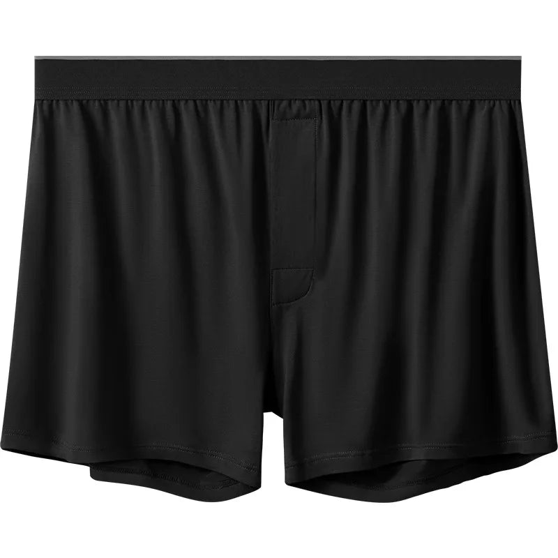 1/2Pcs Modal Mens Aro Pants Seamless Loose Solid Color Breathable Panties Elastic Underwear Boxer Shorts Homewear Underpants
