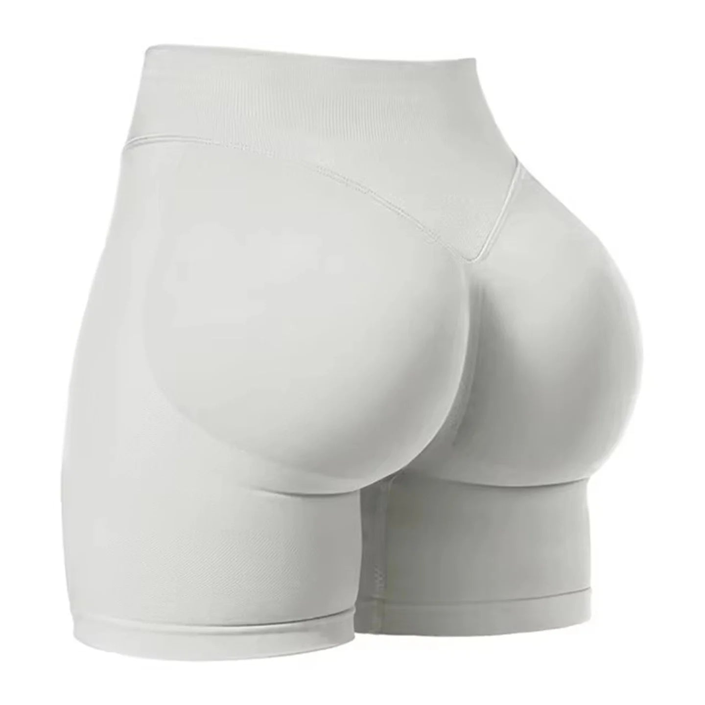 CZGUKE4.5''Shorts Seamless Low Ribbed Waistband Gym Shorts Scrunch Bum Yoga Shorts Booty High Stretch Running Bike Shorts Tahsi Fashion House