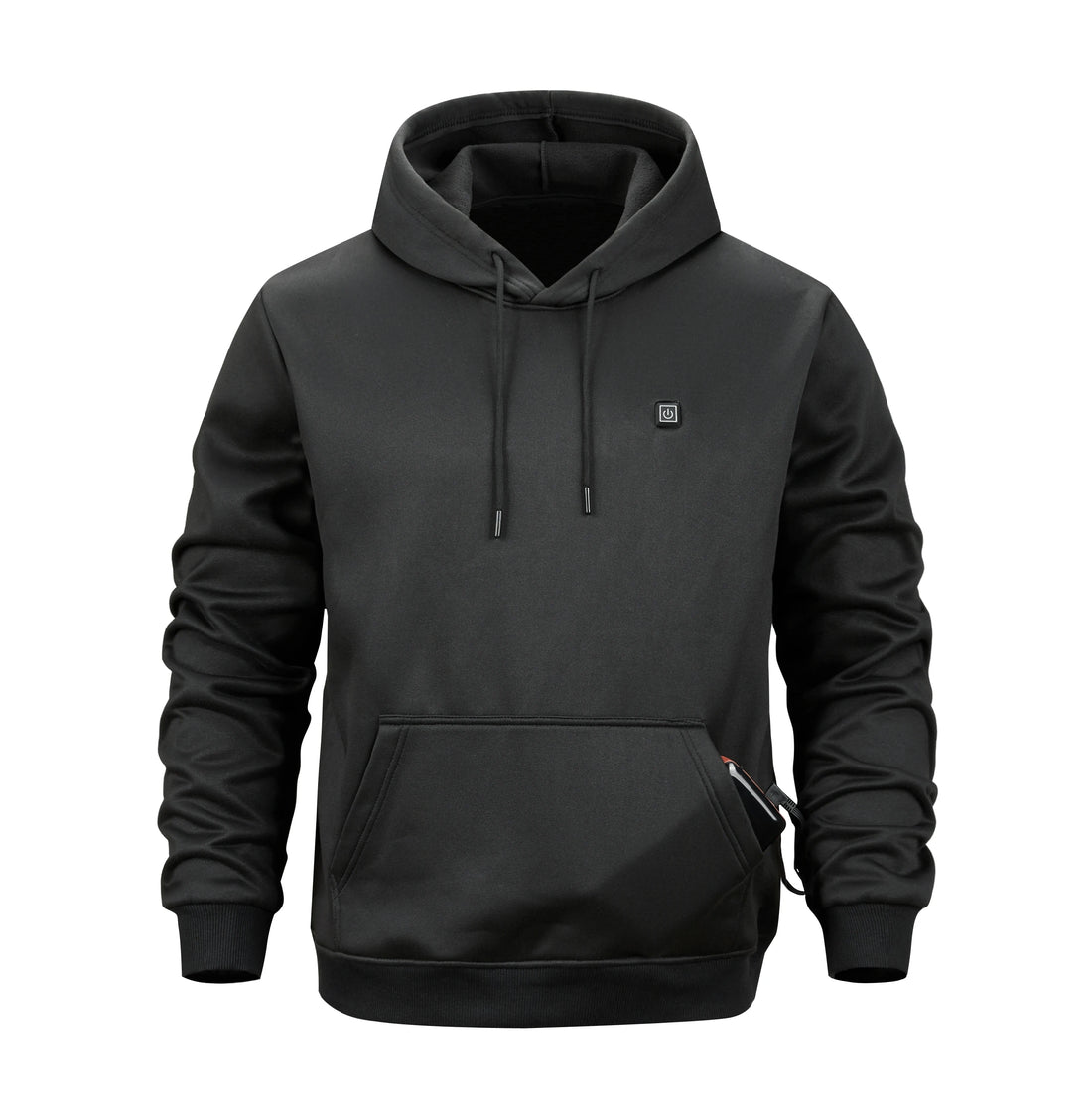 The new smart heating garment is a casual, hooded sweatshirt that can be heated using USB charging. It is designed for outdoor u - ATFH