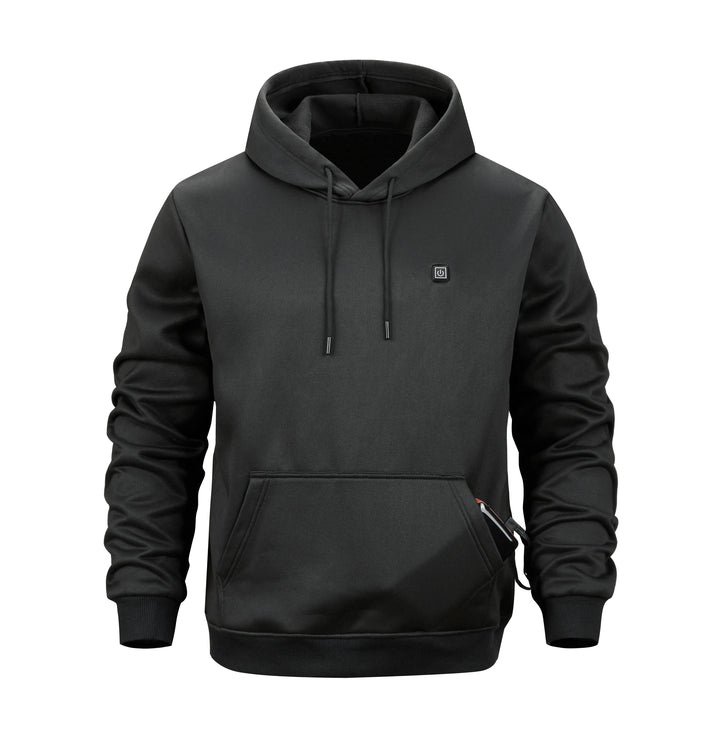 The new smart heating garment is a casual, hooded sweatshirt that can be heated using USB charging. It is designed for outdoor u - ATFH