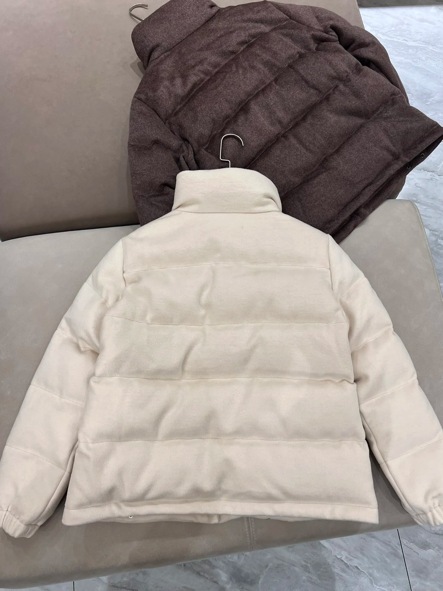 Short Down Jacket For Women Winter Warm Long Sleeve Jacket ATFH