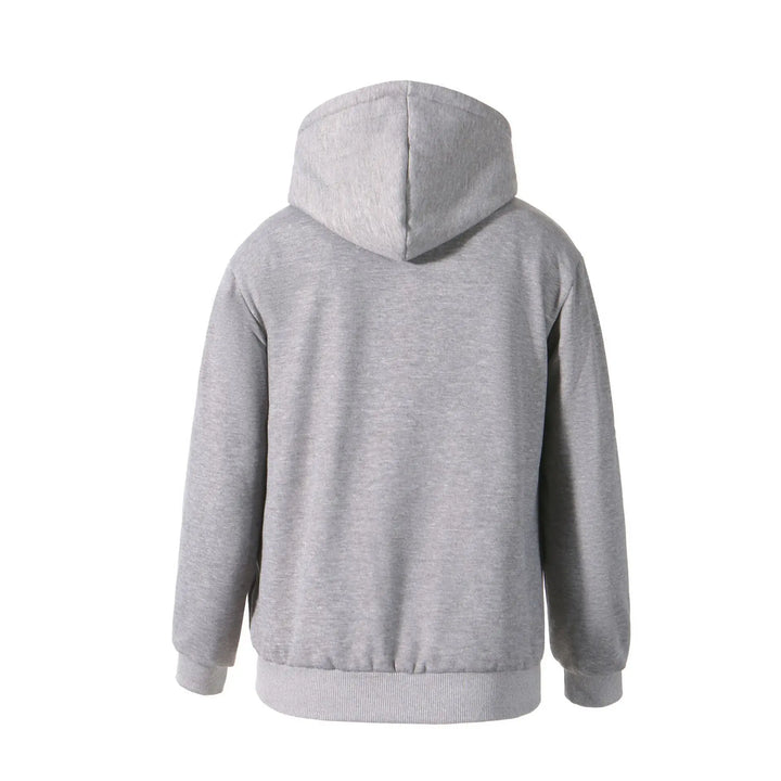 Heated Hoodie 23 Zones Heating Carbon Fiber 3 Temp Settings Winter Warm Unisex Zip-Up Smart Heated Sweatshirt Autumn Winter - ATFH