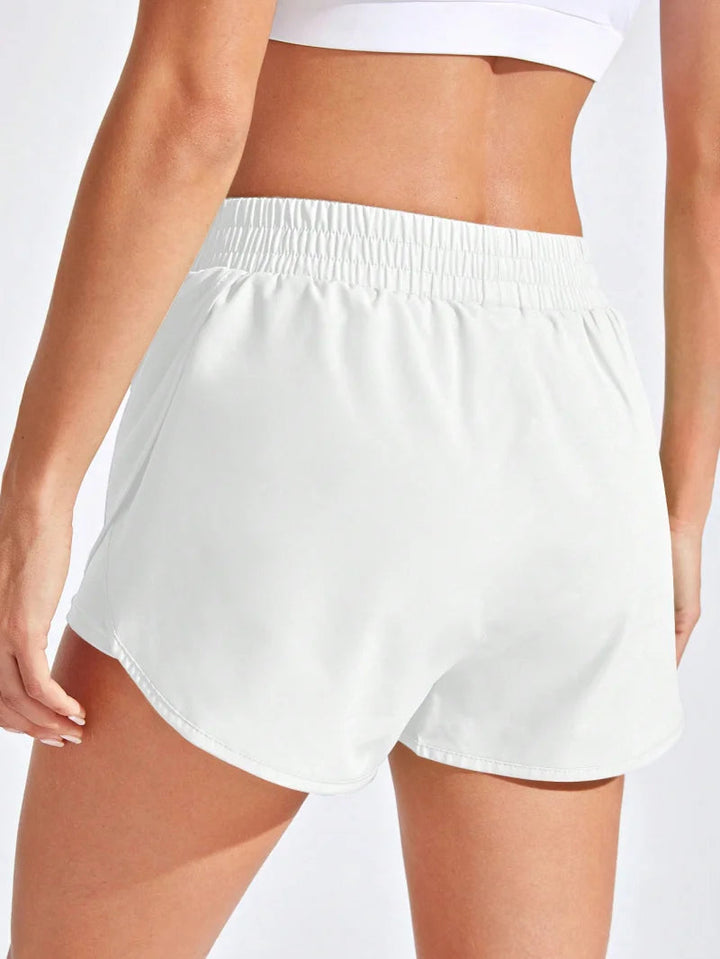 Women Sport Shorts Elastic Yoga Running Workout Gym Fitness Shorts Lightweight Quick Dry Comfortable Tahsi Fashion House