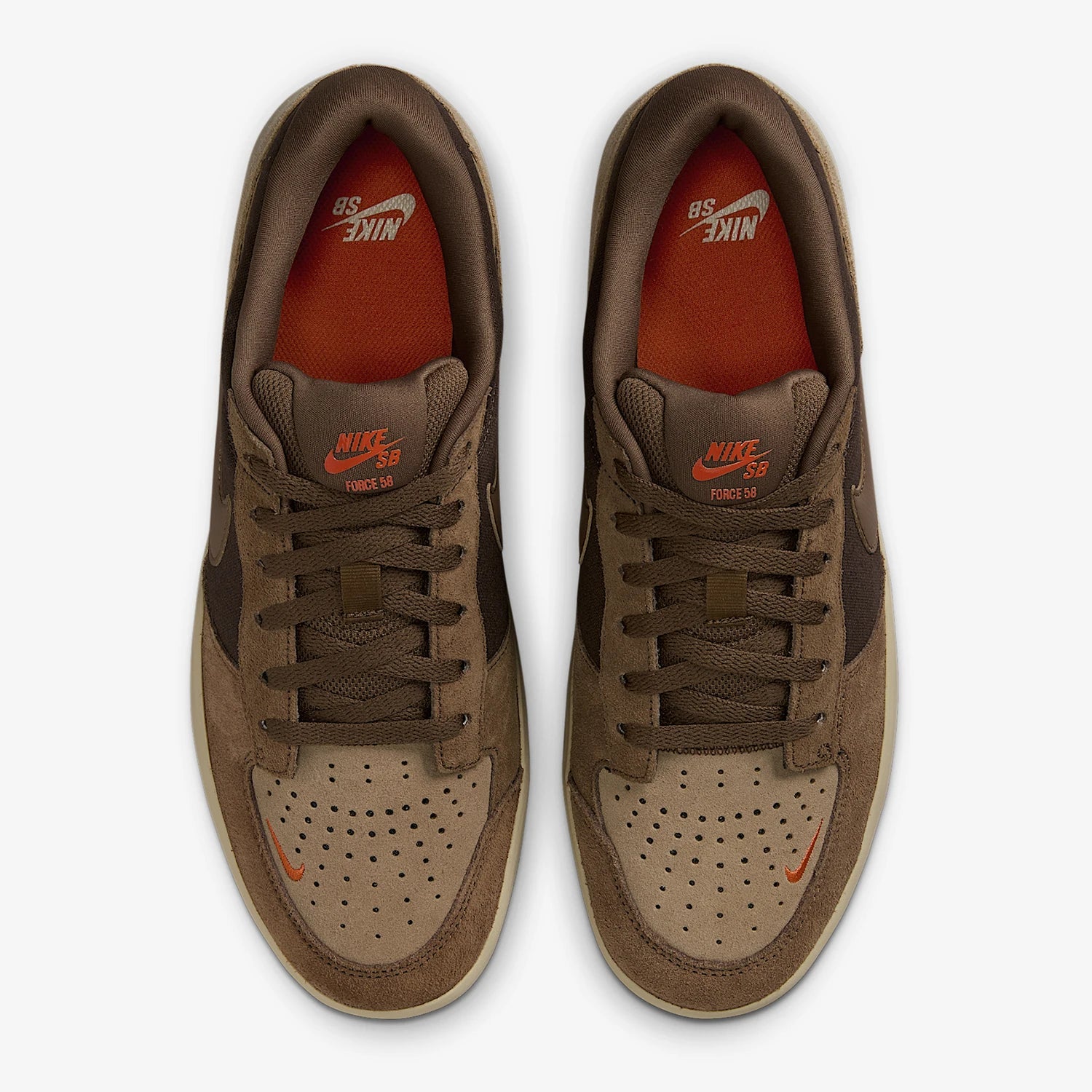 Nike genuine SB Force 58 Men/Women Durable Suede Skateboarding Shoes DV5477-201 ATFH