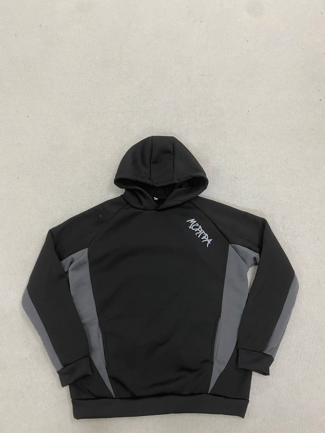 Autumn and winter new trendy men's and women's high street Japanese casual sports letter hooded sweatshirt and pants set ATFH