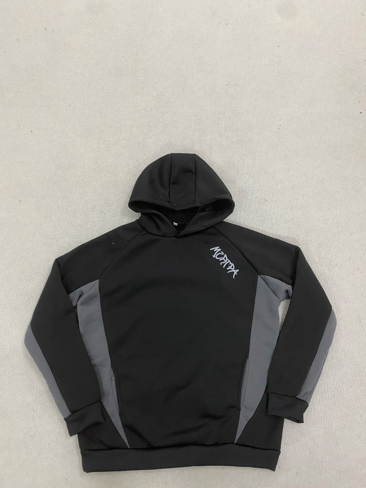 Autumn and winter new trendy men's and women's high street Japanese casual sports letter hooded sweatshirt and pants set ATFH