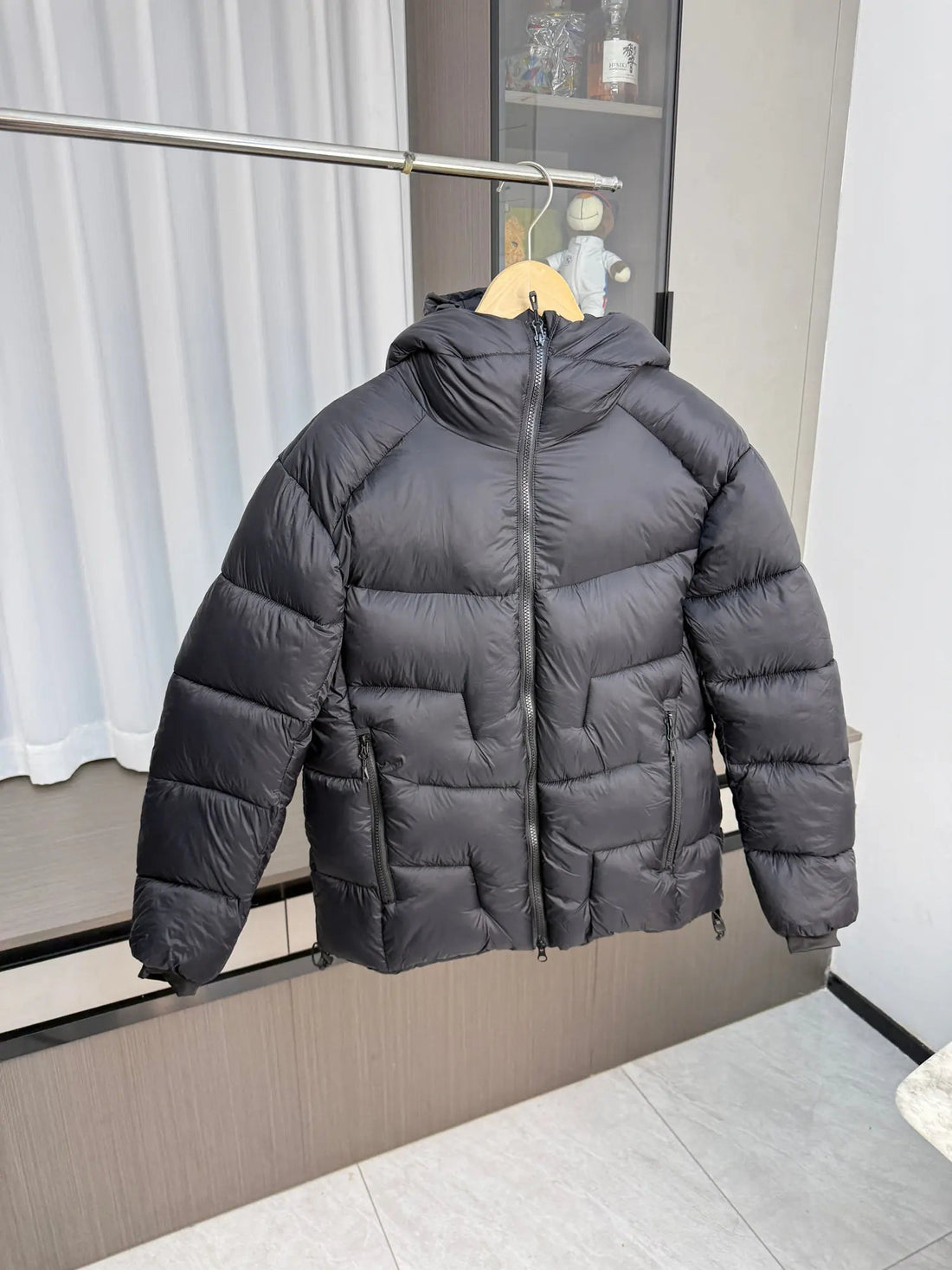 Lightweight padded jackets Outdoor Mountaineering Thickened Cotton-padded Clothes men's down coats and parkas tops ATFH