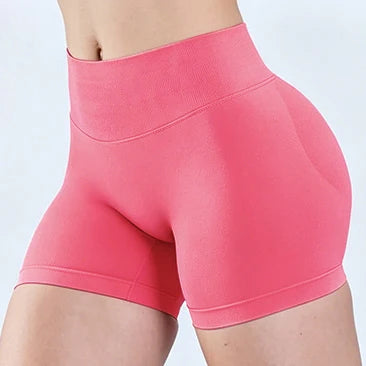 Dlogo6 New Colors of Women's Gym Shorts, Sports Hip Cinching Seamless Leggings, Yoga Pants, Cycling Running Sportswear
