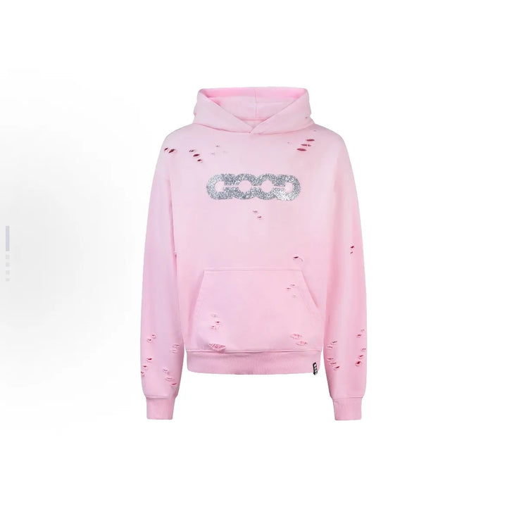 Goodbrand New 2026 High-Quality Diamond-Patterned Oversized Hoodie Unisex High-Quality Design - ATFH