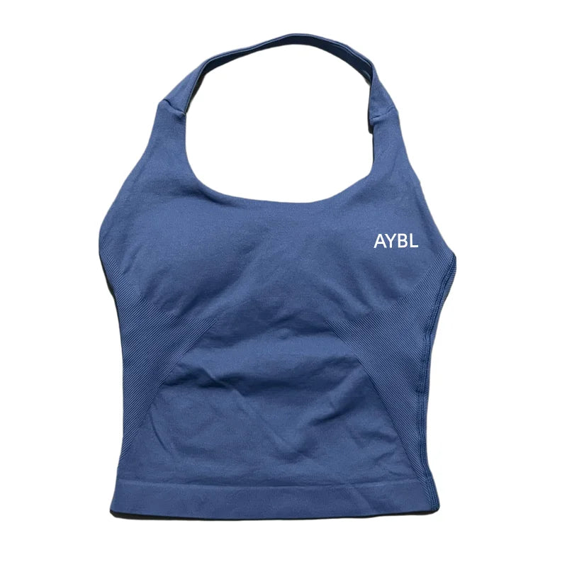 Women Sports Yoga Vest Running Gym Top Fitness Workout Shorts High Elastic Yoga Set Gym Seamless Workout Sports Bra Tahsi Fashion House