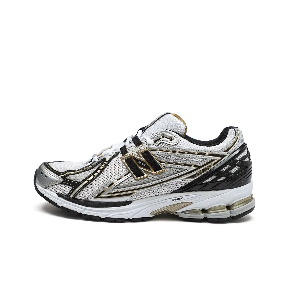 New Balance NB1906R Retro-Inspired Versatile Low-Top Running Shoes for Men and Women in Silver M1906RA