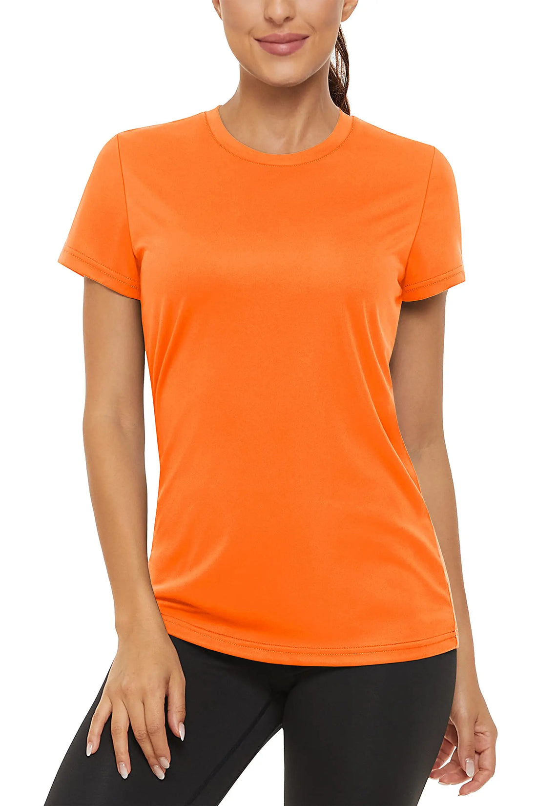 TACVASEN Summer Casual Performance T-shirts UPF 50+ Quick Dry Womens Sun Protection T-shirt Outdoor Running Swim Tee shirts Tops - ATFH