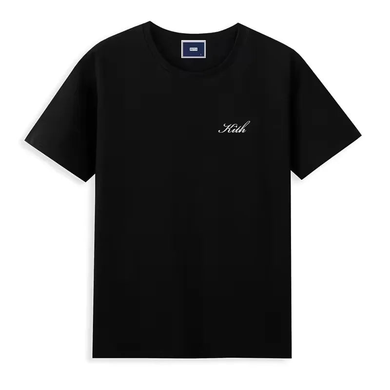Hot sales Men Women Pure Cotton Embroidery T-Shirt Short Sleeve Tees Simple Solid Fashion Brand Exports Japan style ATFH
