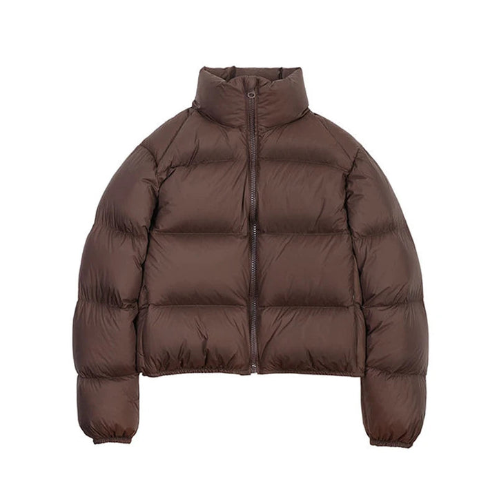 Autumn Winter Jacket for Women New Outwear Female Parka Cotton Winter Woman Coat Solid Color Short Parka Coat ATFH