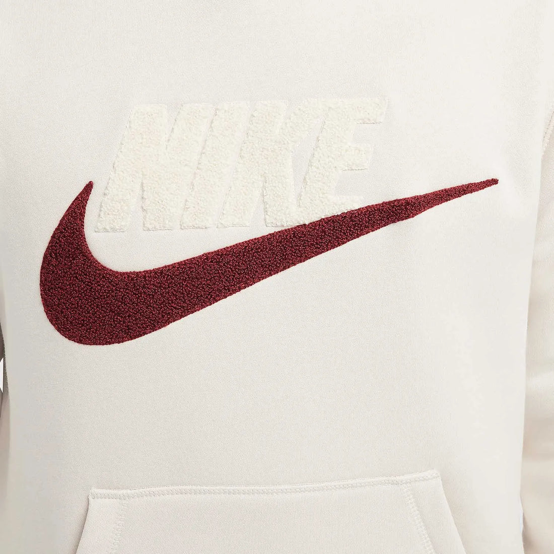 Nike Official Authentic CLUB BB PO Men's Loose Sport Fleece Hoodie FN3105-104 - ATFH