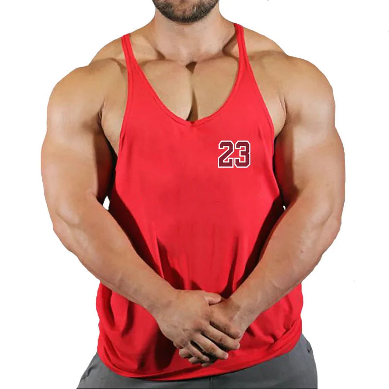 Men's Clothing Gym Vest Vests Bodybuilding Man Top for Fitness Stringer Sleeveless Sweatshirt T-shirts Suspenders Man Clothes