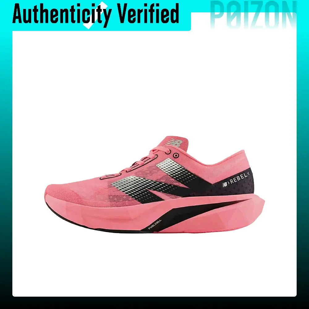 New Balance Rebel V4 Running Shoes Women's Low-top Ultra Pink With Black And White WFCXCU4