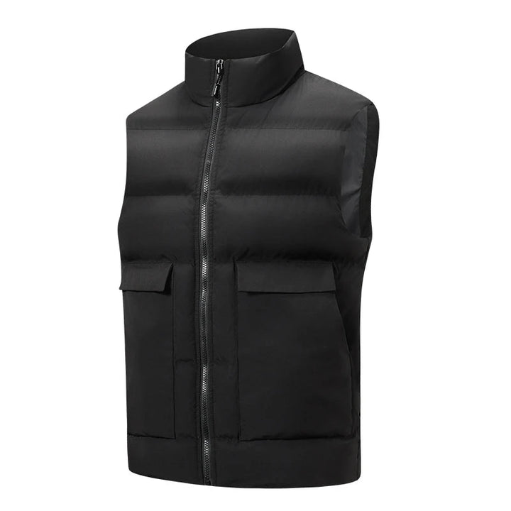 Down Vest Lightweight Quality Versatile Winter Mens Outdoor Workwear Lightweight Vest New Stand Collar Camisole Windproof Vest ATFH