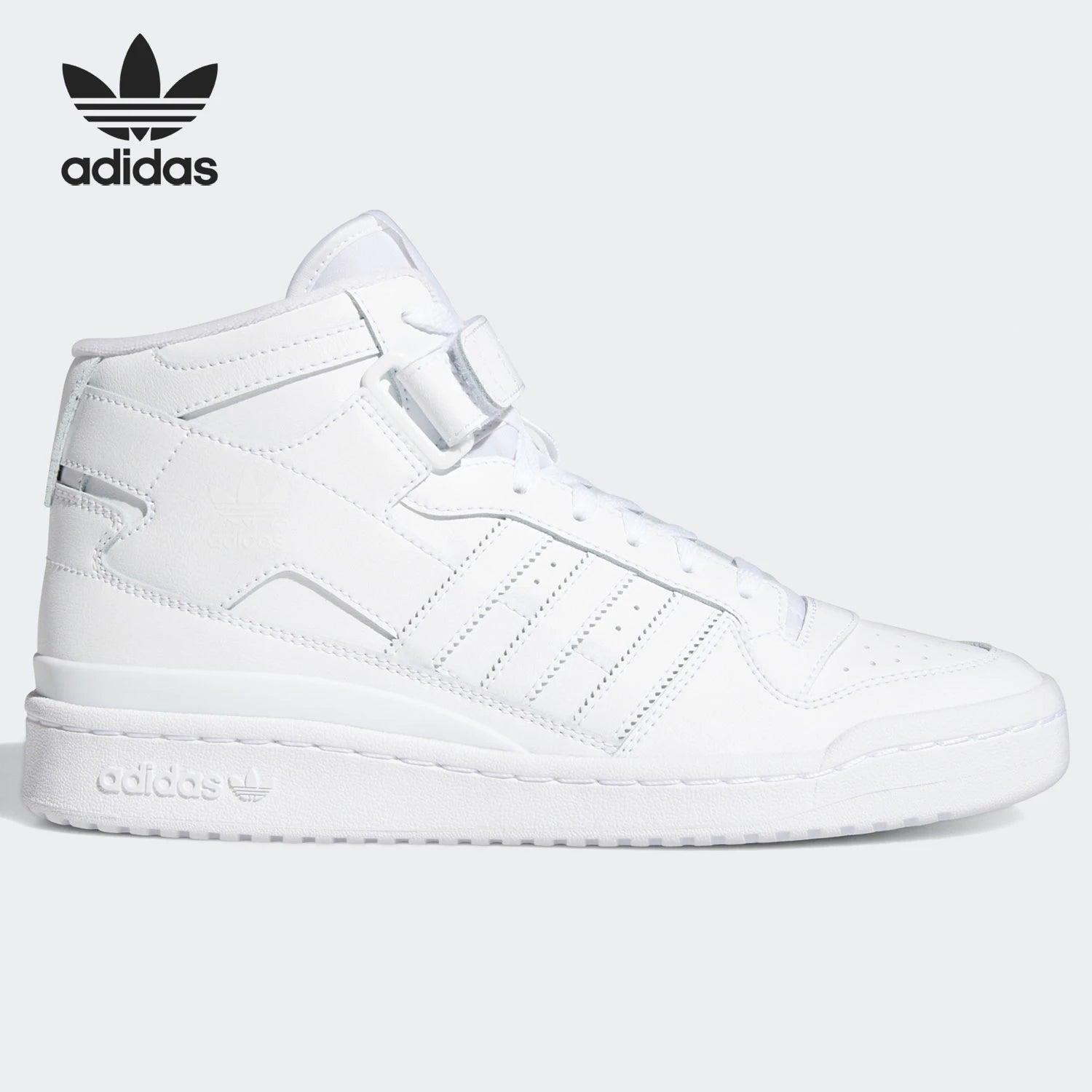 Adidas Genuine Three Stripes FORUM MID Unisex Classic Casual Sports Shoes FY4975 ATFH