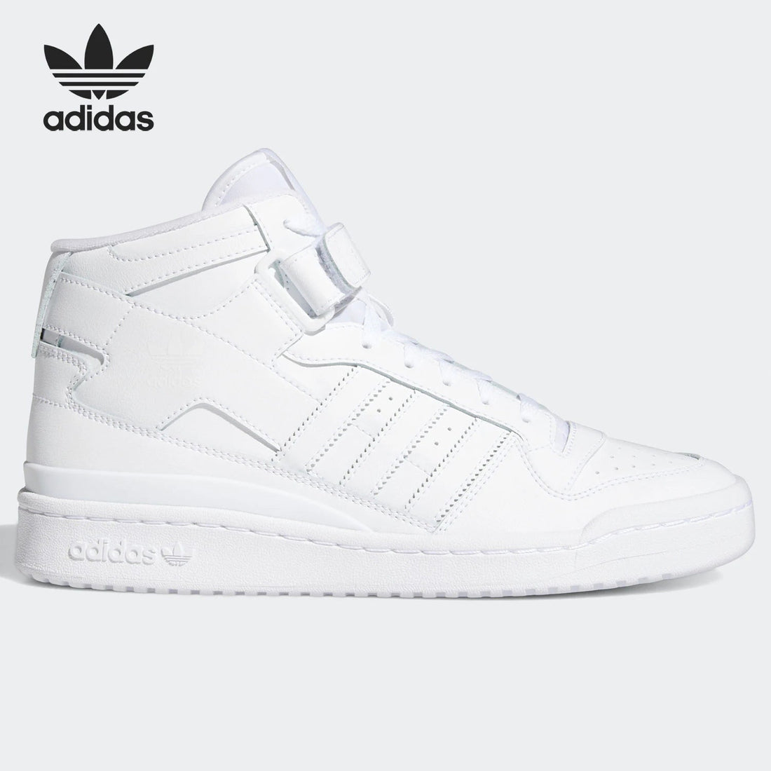 Adidas Genuine Three Stripes FORUM MID Unisex Classic Casual Sports Shoes FY4975 ATFH