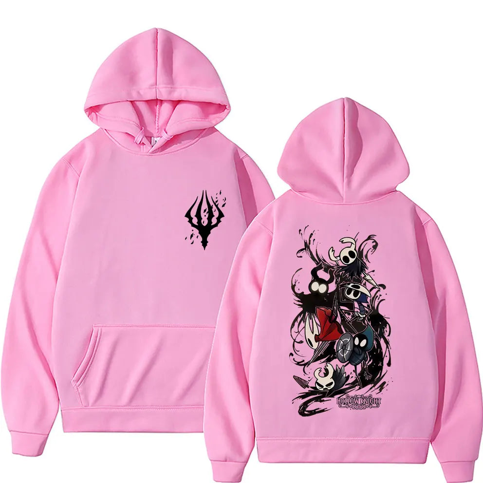 Game Hollow Knight Hoodie Male Fashion Streetwear Men Women Clothing Casual Oversized Hoodies Unisex Retro Otaku Lovers Pullover