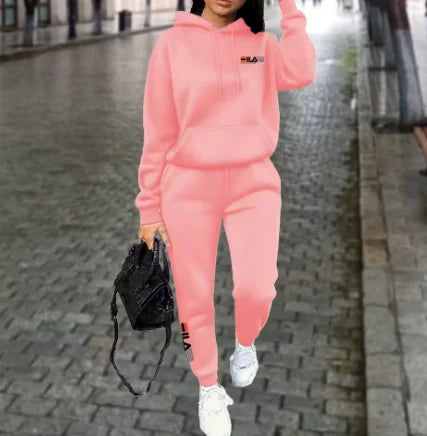 2026 New Ladies Tracksuit Aesthetic Designer Clothes Trend Sportswear High quality Hoodies Sweatpants 2 piece Outfits Women Sets