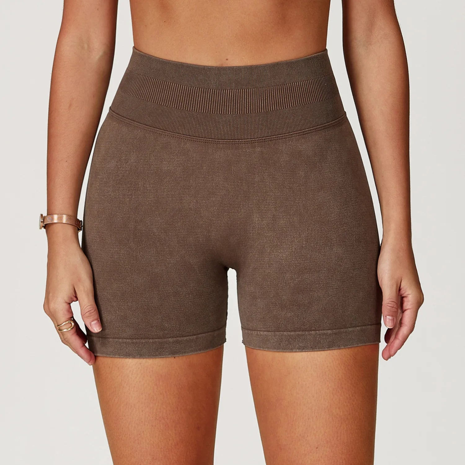 High Waist Yoga Shorts Women Sand Washed Yoga Shorts Workout Shorts Fitness Yoga Lift Butt Fitness Yoga Gym Running Short Pants Tahsi Fashion House