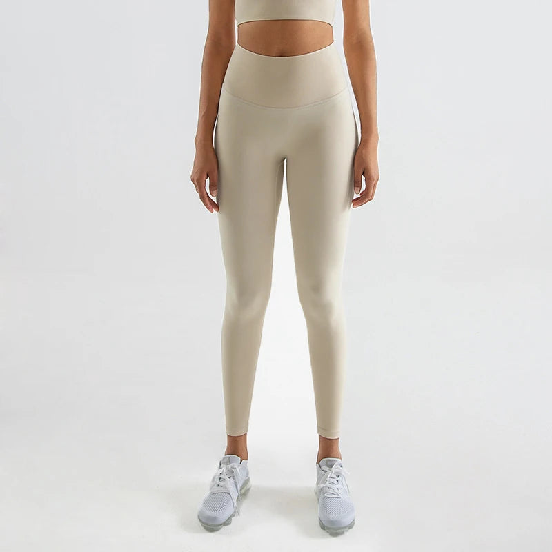 TRY TO BN Gym Leggings Women High Waisted Leggings Buttery Soft Tummy Control Seamless Yoga Pants Fitness Workout Running Tights - ATFH