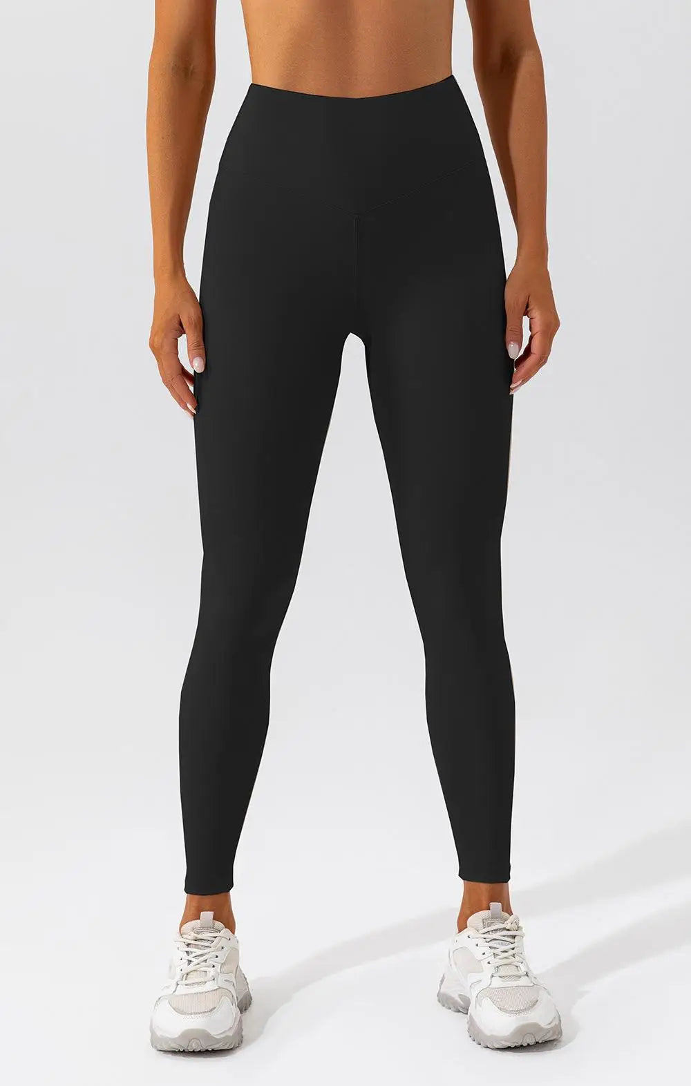 Sports Pants Lines Lifting Buttocks Sports Tight Pants Women's Breathable Quick-drying Elastic Fitness Pants Runnings Yoga Pants - ATFH