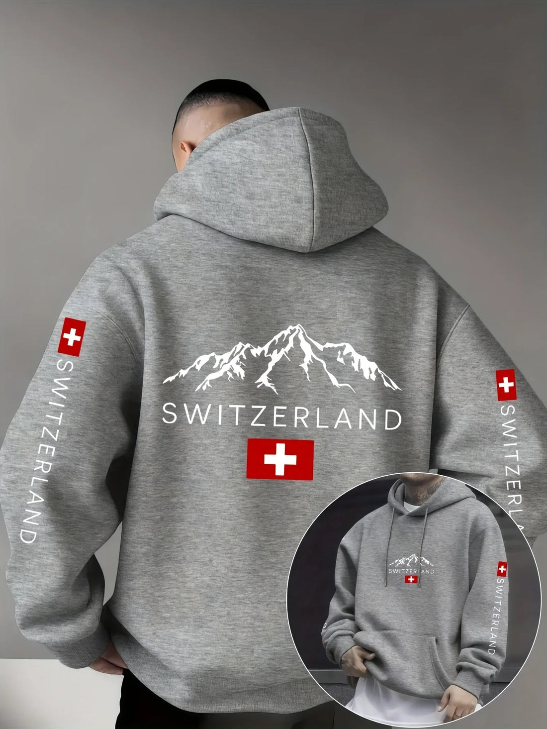 2026American Best-selling Cool Men Women Hooded Sweatshirt Autumn Winter Daily Outdoor Vacation Fitness Casual Loose