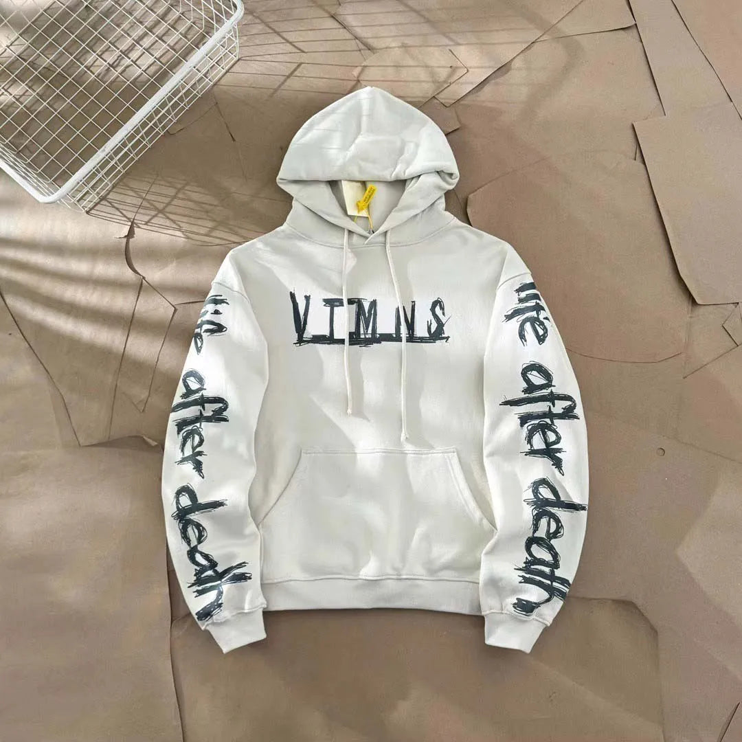 2025FW Best Vesion VTRN HUB Website Logo Printed Women Men Hooded Sweatshirt Hoodies Hiphop Oversized Men Cotton Hoodie Pullover - ATFH