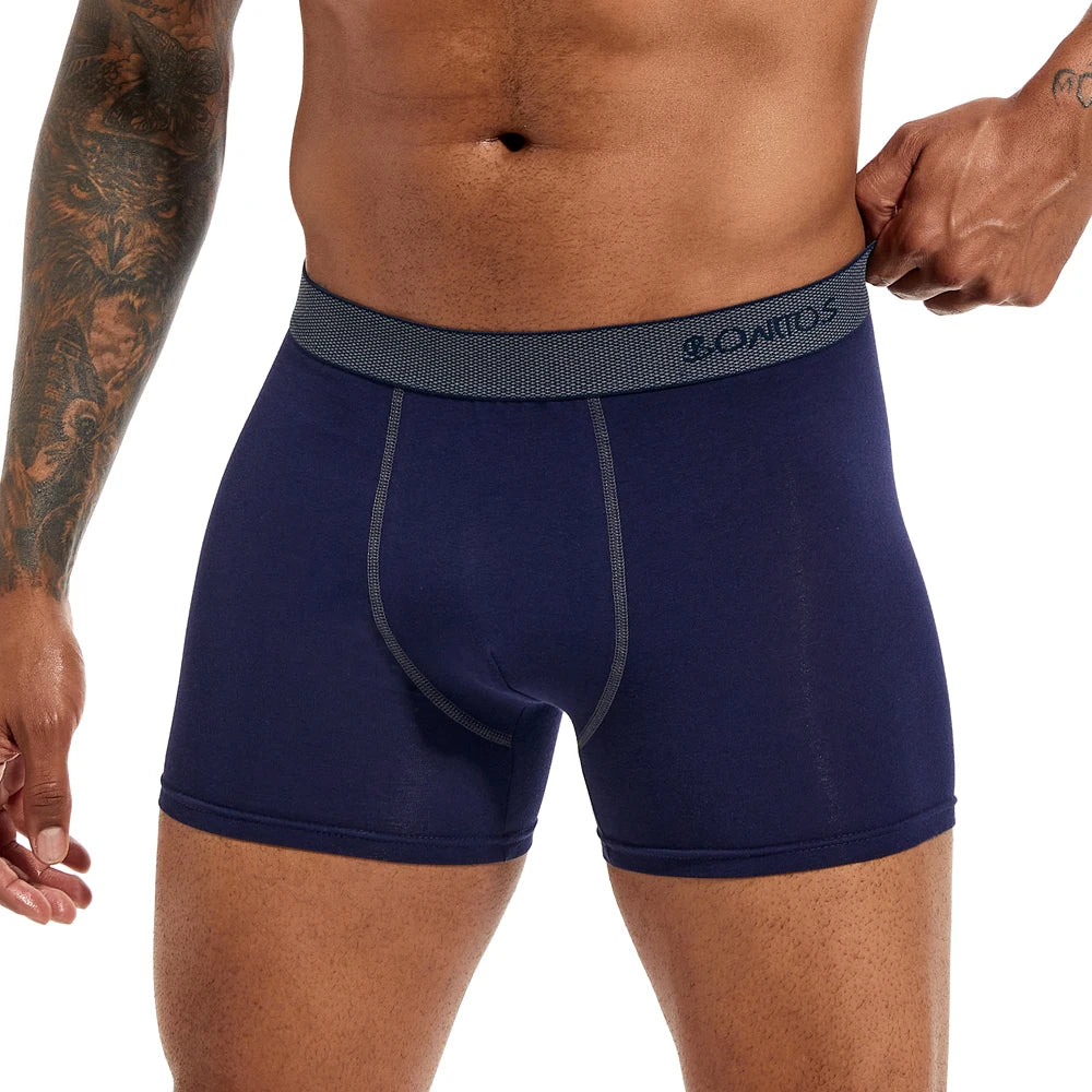 Boxershorts Men Boxer Shorts Boxer Brand Men's Panties Underwear Men Underpants Man Cotton Sexy for Male Calecon Family