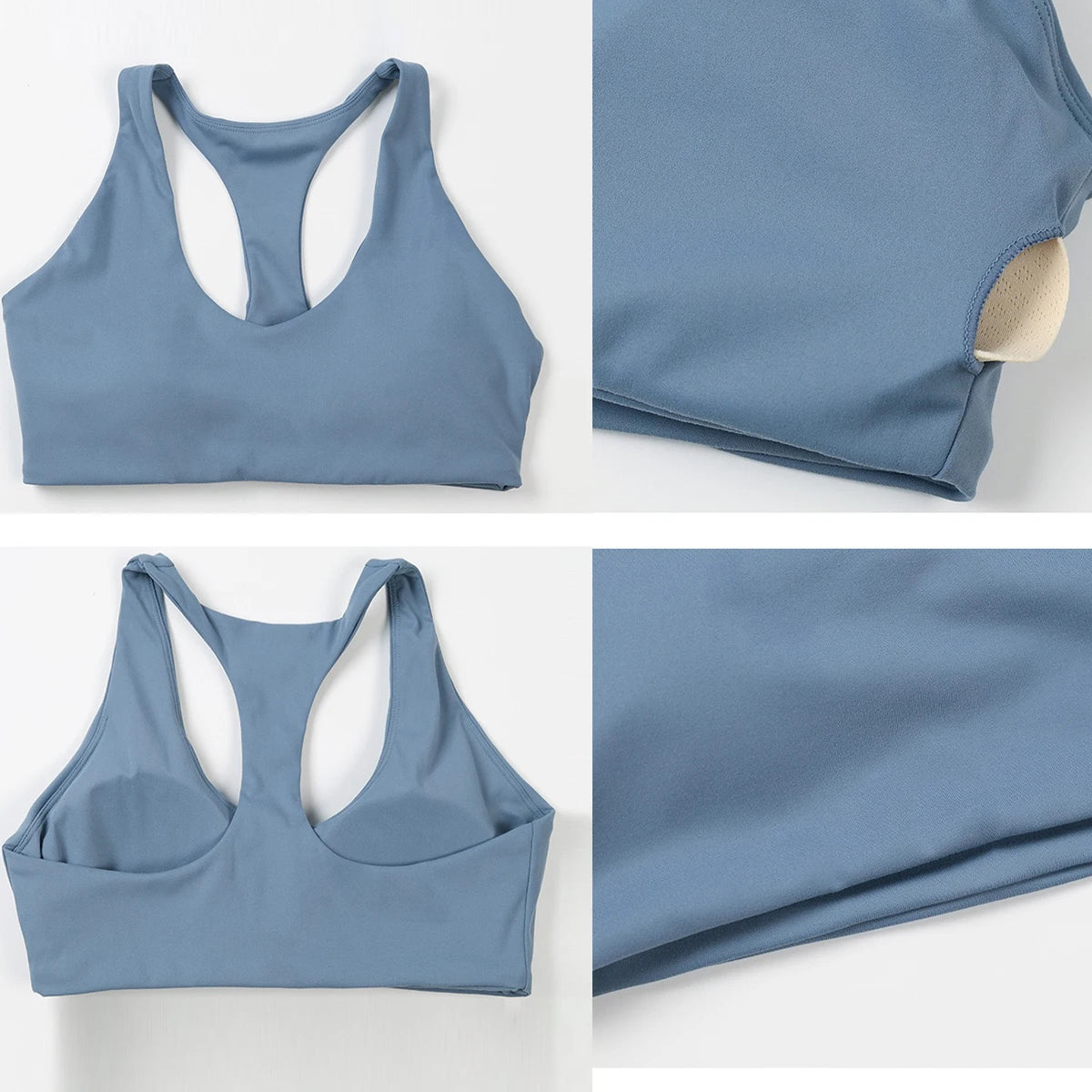 Tank Top Gym bra Sports Bra Top Women Yoga Bras Crop Top Fitness Gym Clothing - ATFH