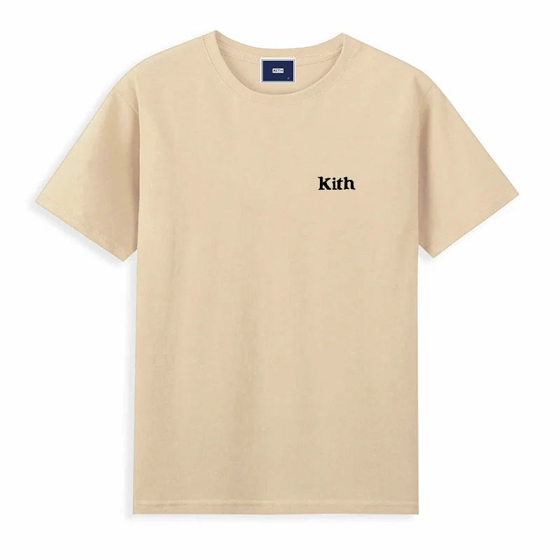 Hot Sales Cotton High-quality Embroidery Logo T-shirt Men/Women Summer Loose Short Sleeve Tops Fashion Round Neck Classic Tees ATFH