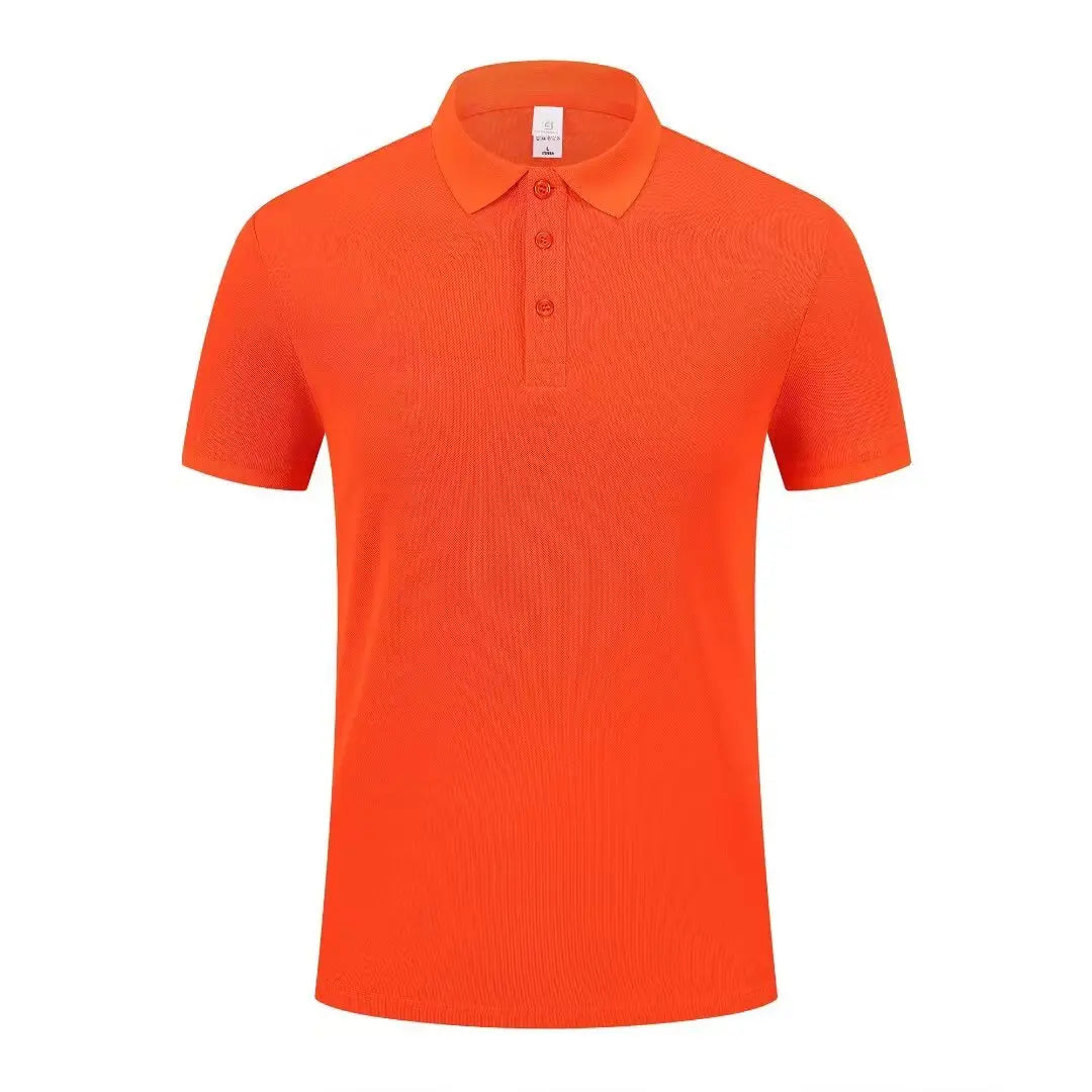 Summer Polo Shirts Men S-4xl Quick Dry Short Sleeve T-Shirt Elasticity Breathable Cool Ice Silk Polo Shirt Male Purple 18 Colors
