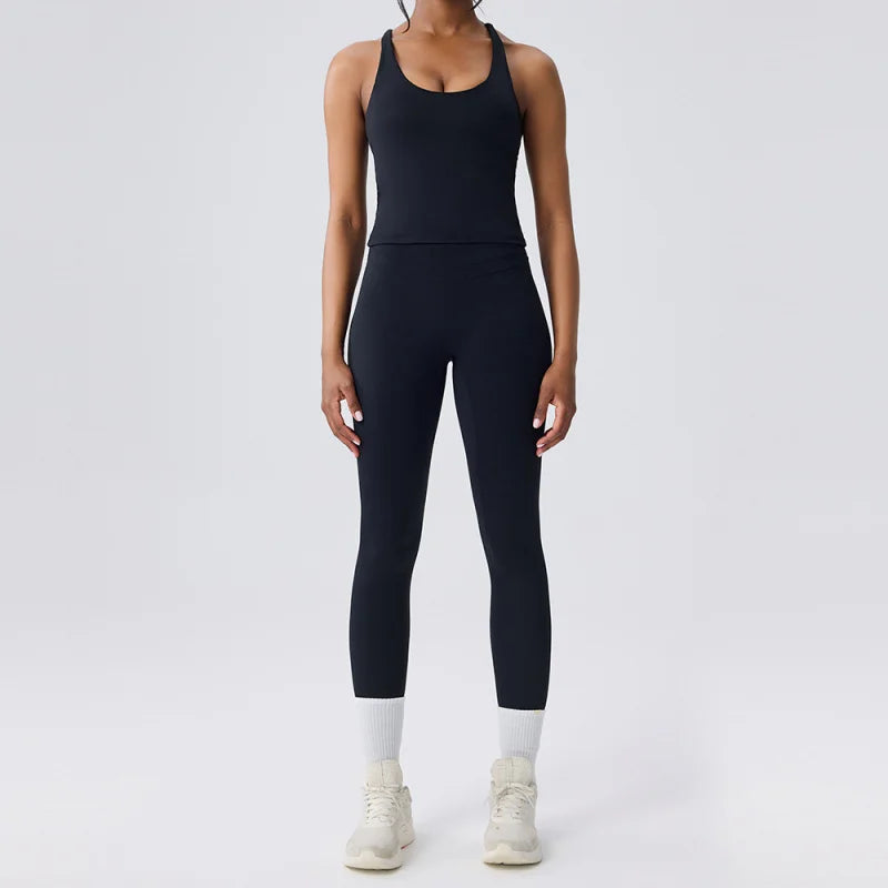 BIANHUI Women's Two Pieces Set Women Bra Shorts High Waist Quick Dry Running Fitness Sports Women's Tracksuit Female Clothing - ATFH