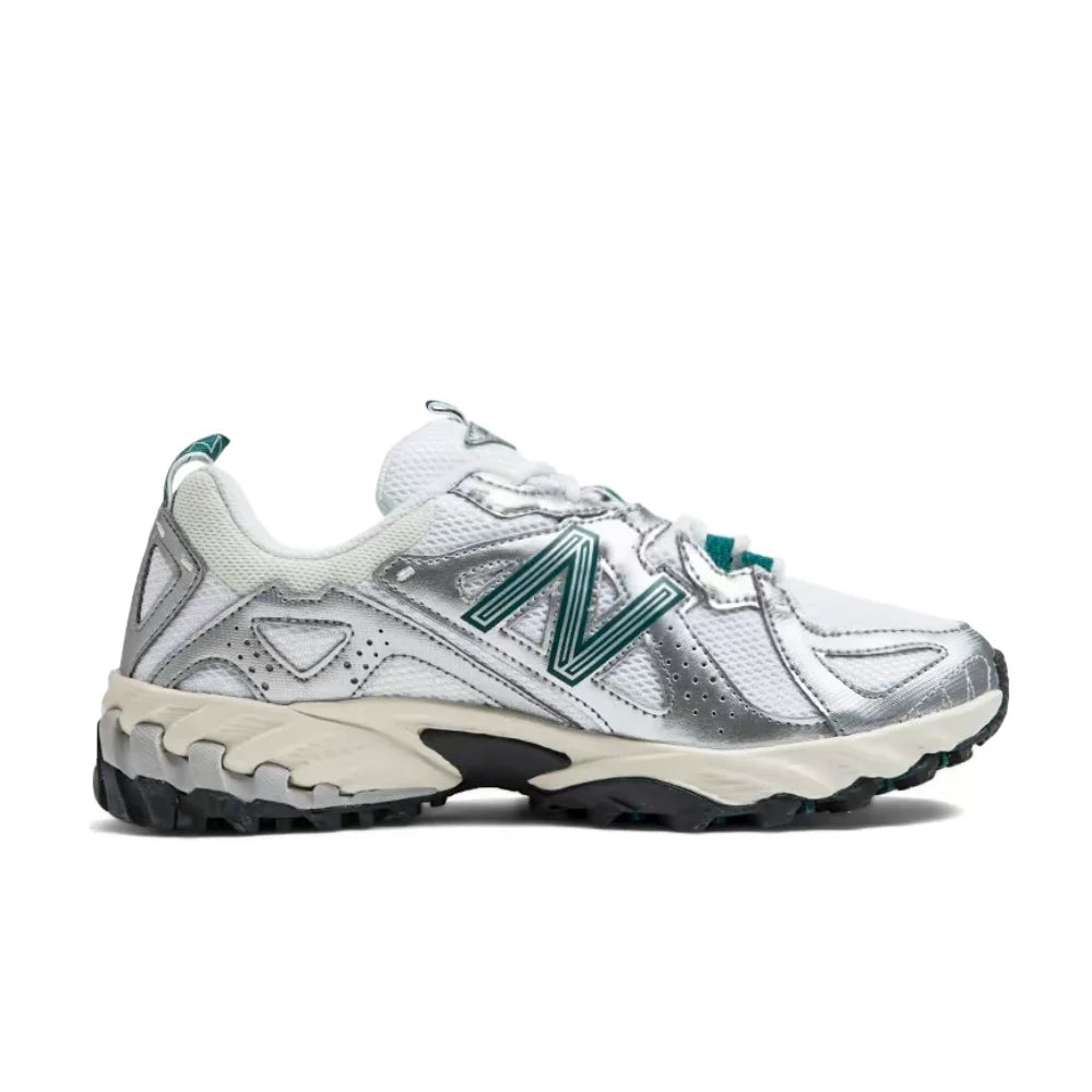 New Balance 610T Urbancore Unisex Low-Top Running Shoes – Silver-White, Comfortable, Minimalist & Durable ML610TAE