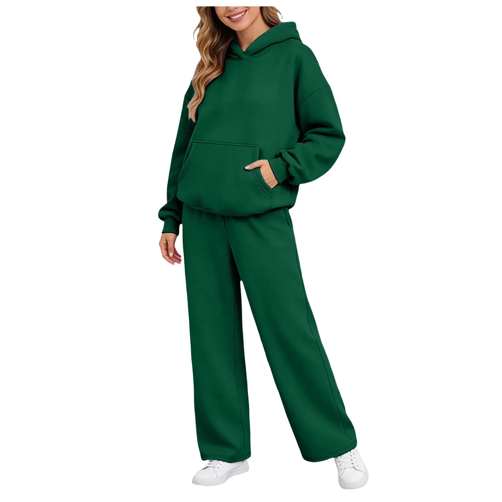 Women Jogging Bottoms Hoodie Tracksuit Sports Trousers Leisure Suit Set Hoodie Sweat Jacket Jogging Suit With 1940s Jumpsuit