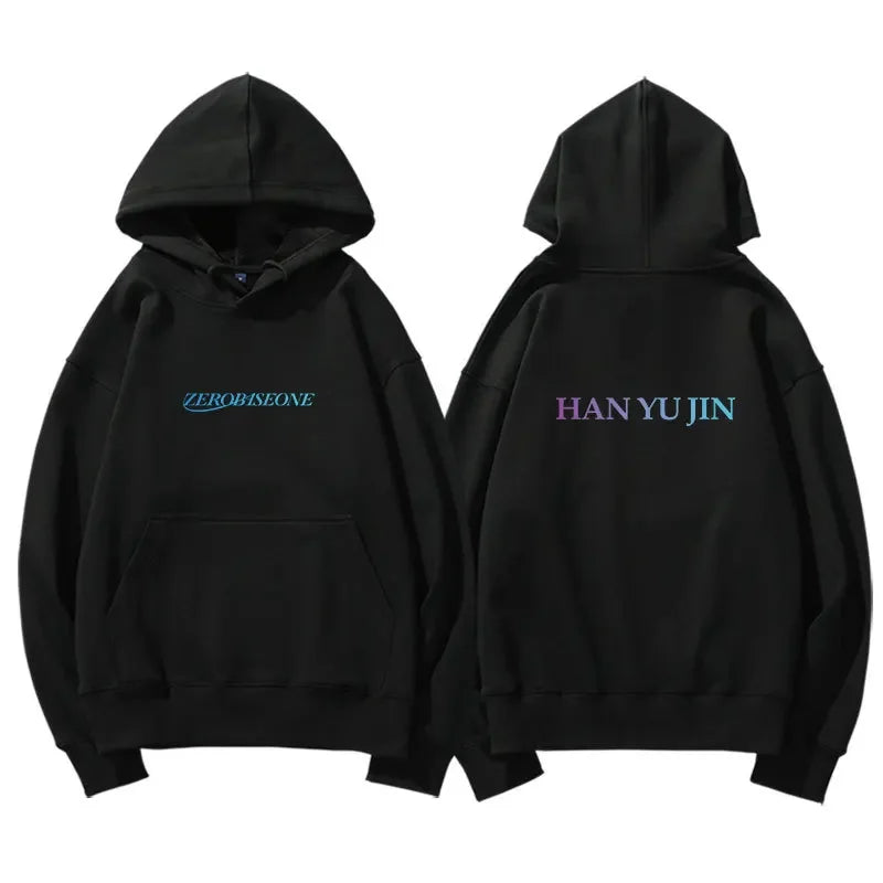 KPOP Summer ZEROBASEONE Ablum Oversized Women/Men Hoodie Sweatshirt ZHANG HAO SUNG HAN BIN RICKY MATTHEW HANYUJIN K-POP Clothes - ATFH