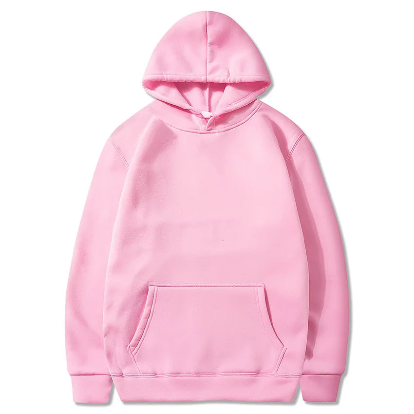 Men's Hoodies New Spring Autumn Casual Hoodies Sweatshirts Men's Top Solid Color Hoodies Sweatshirt Male Casual Tops 11 Colors - ATFH