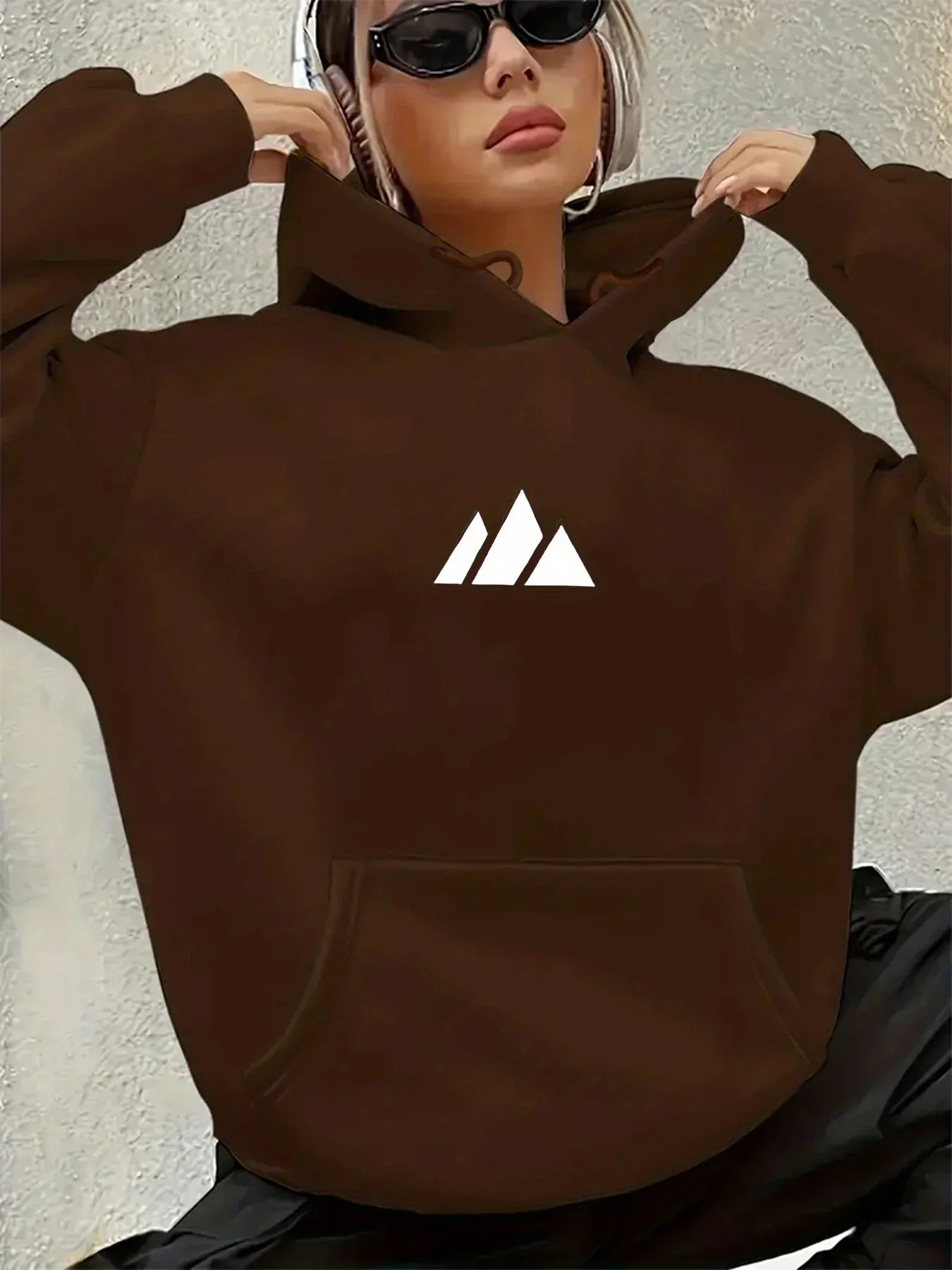 2026 new Autumn and winter personalized printed hoodie for men and women, single item kangaroo pocket hoodie