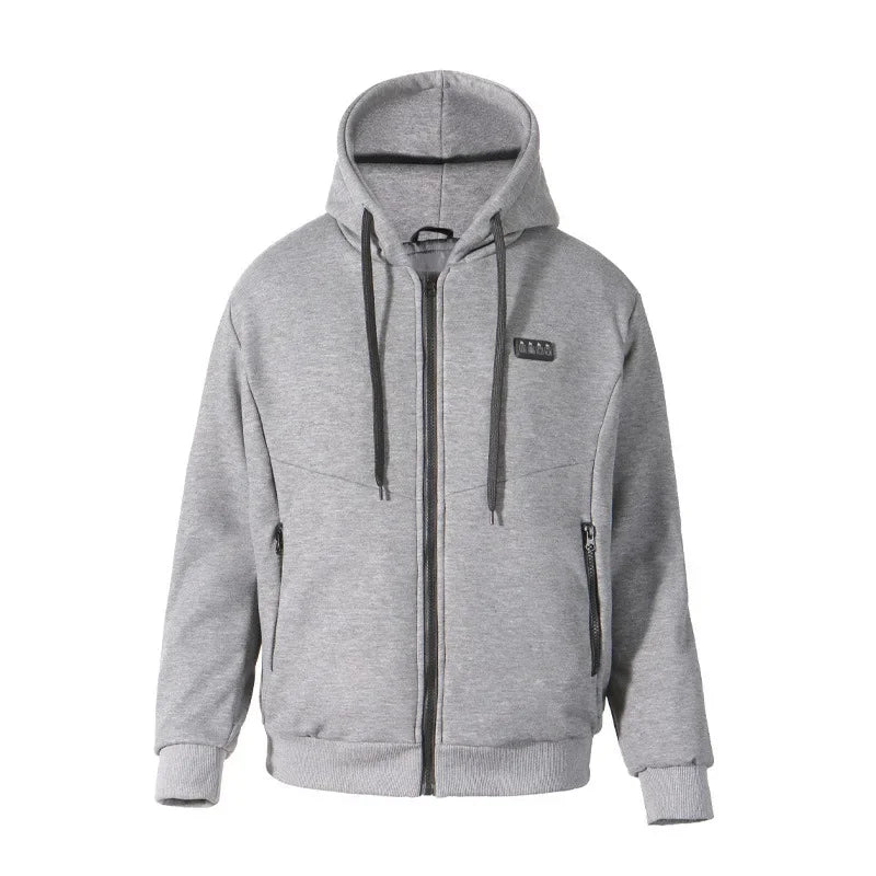 Smart Heated Hoodie 23 Zone Heating Couple Matching Style Outdoor Wear Constant Warmth Unisex Electric Heating Sweatshirt - ATFH