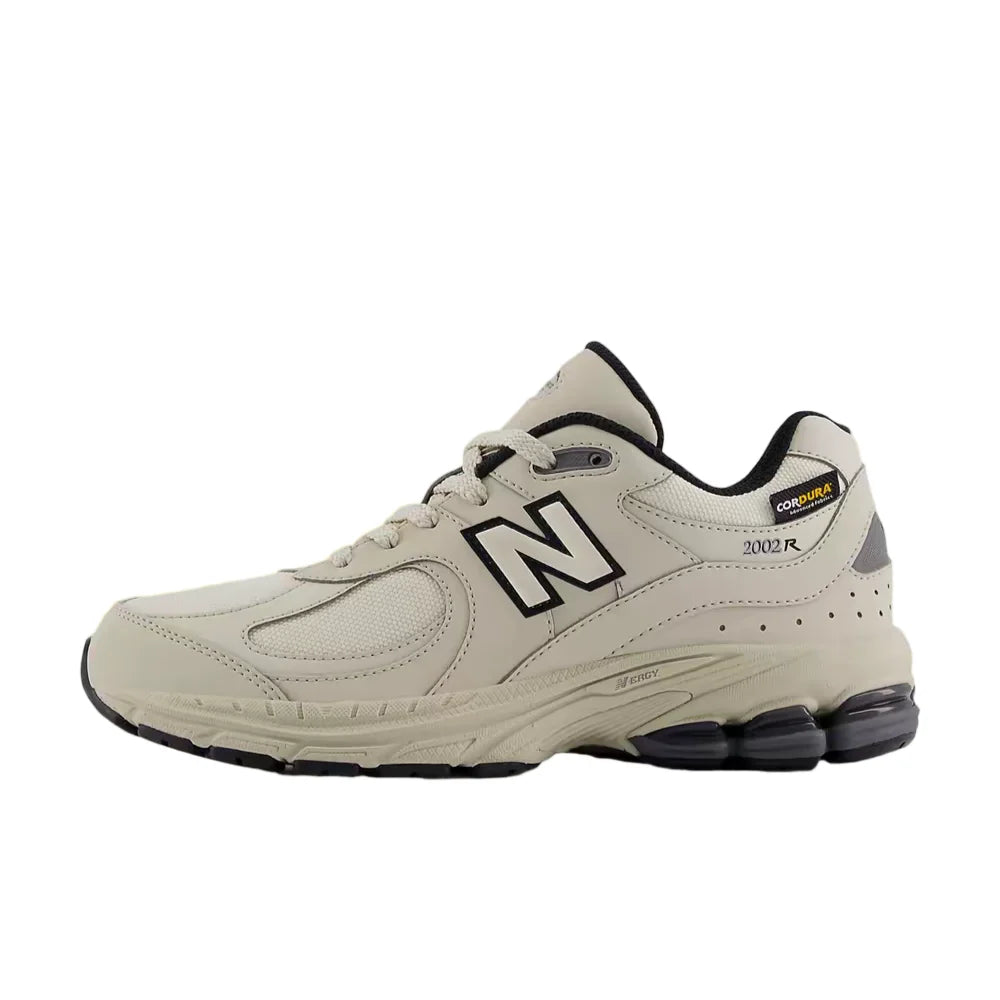 New Balance NB2002R Unisex Low-Top Running Shoes – Gray/Black, Shock-Absorbing, Durable & Versatile Comfort GC2002R0