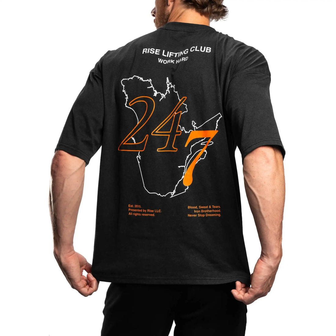 24_7 White Fitness Training Casual T-Shirt Men's and Women's Luxury Brand Top ATFH