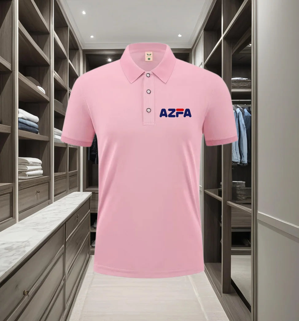 Printed men's summer classic POLO short sleeved T-shirt with casual style, comfortable and breathable fabric