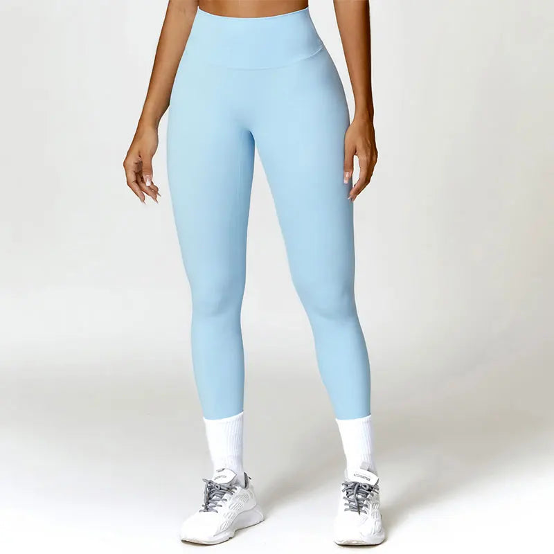 New Quick Dry Yoga Pants Women Fitness Leggings Running High Waist Slim Push Up Sport Leggings Gym Peach buttocks ATFH